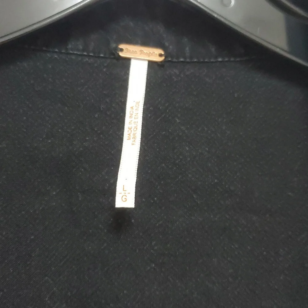 Free People El Dorado Midi Dress/Black - Picture 5 of 16